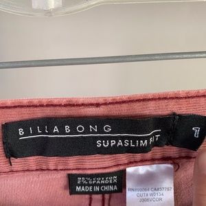 Billabong cords